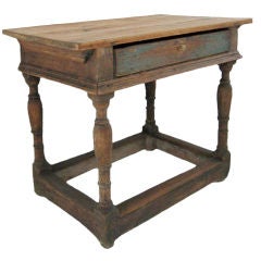 19th Century Swedish Baroque Table