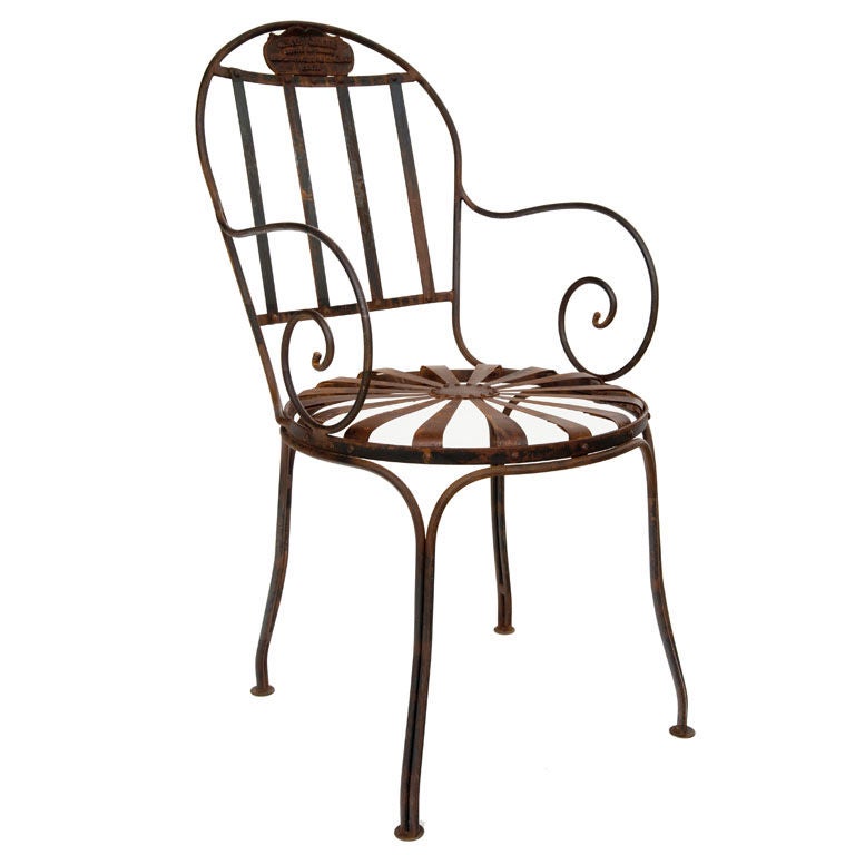 Francois Carre Sunburst Garden Chairs