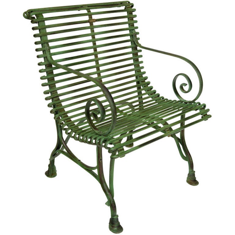 French Luxemborg Garden Arm Chair