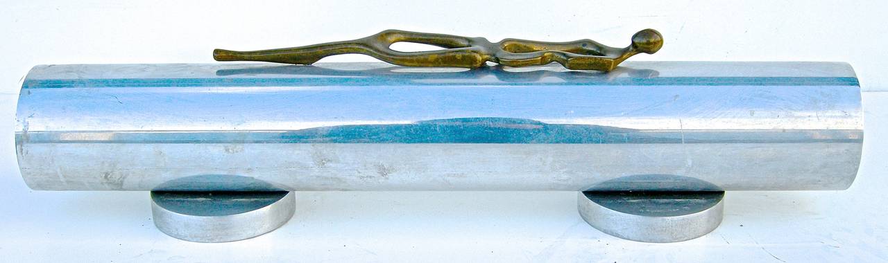 "Tubular" Modernist Sculpture