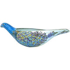 Royal Copenhagen "Peacock" Sauceboat