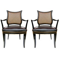  Pair Of Grosfeld House Attributed Chairs