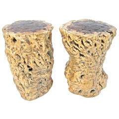 Gnarled Root Side Tables