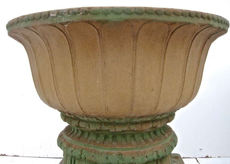 Ceramic Pair of Rookwood Garden Urns For Sale