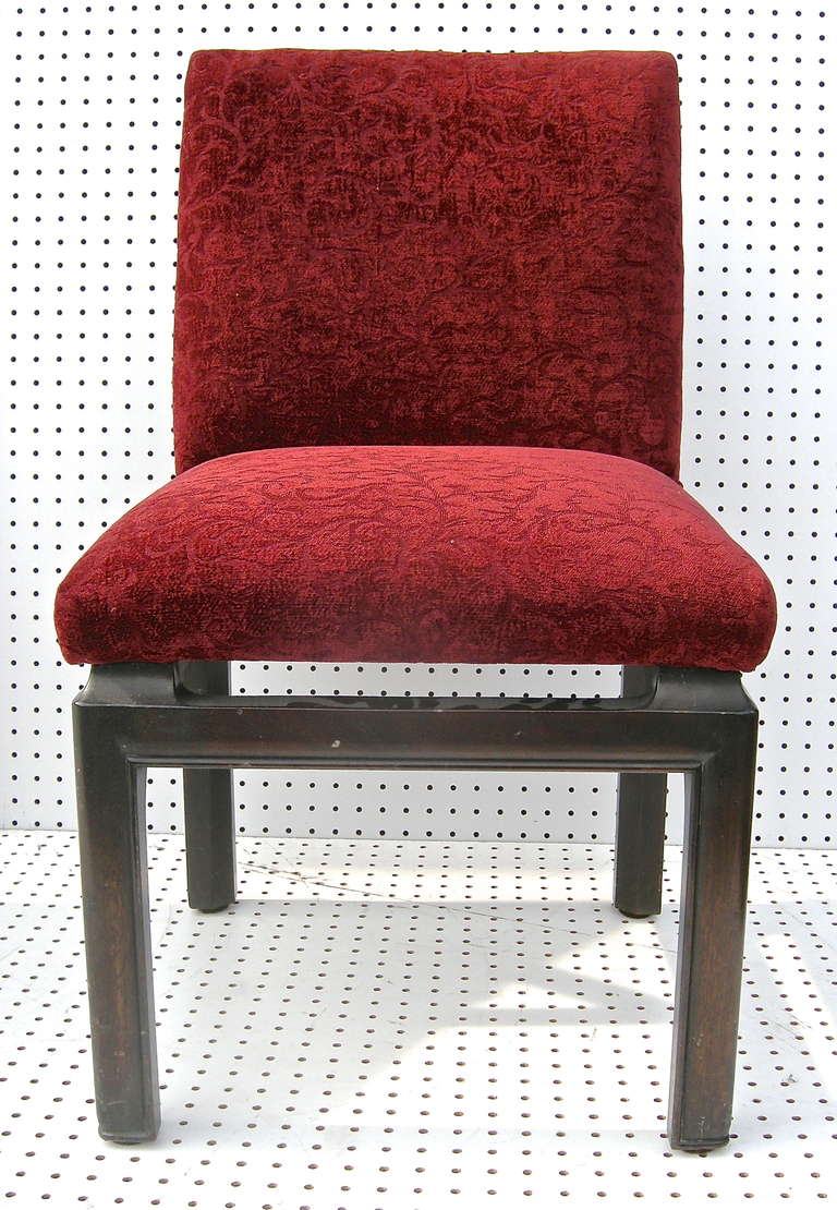 Set of Eight Michael Taylor Chairs for Baker