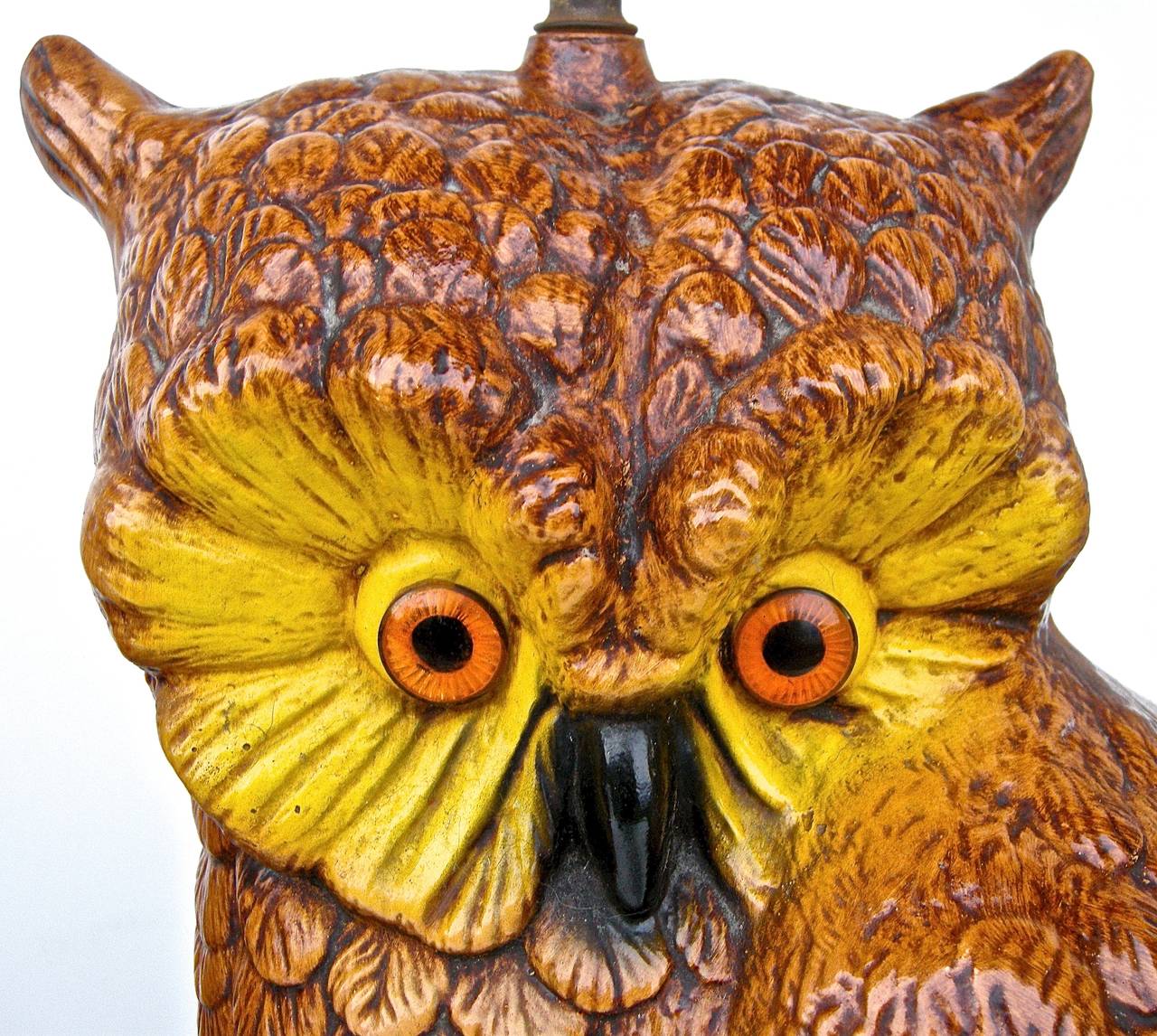 Painted Graphic Barnyard Owl Lights For Sale