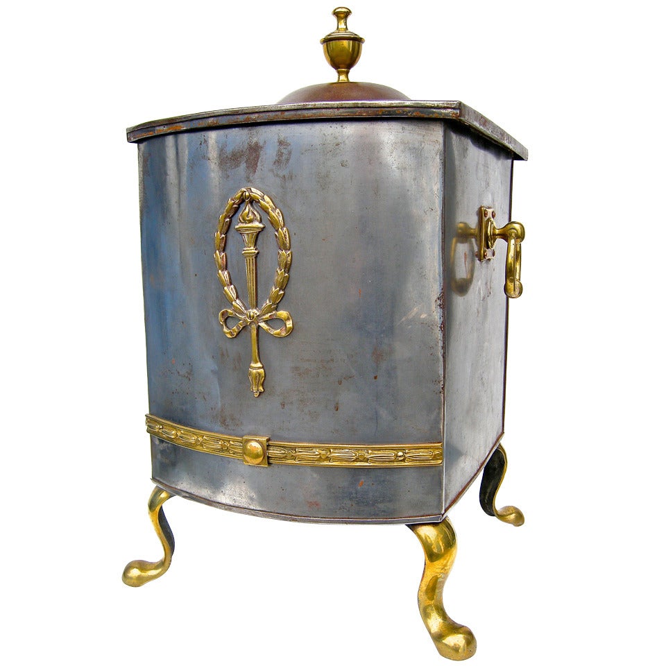 19thC Continental Coal Hod For Sale