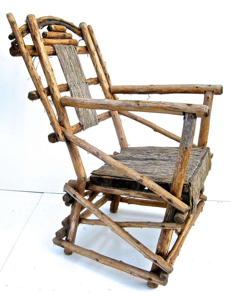 Wood Pair Of Mic Mac Chairs