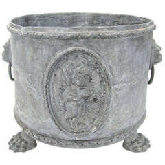 Vintage Lead Jardiniere
