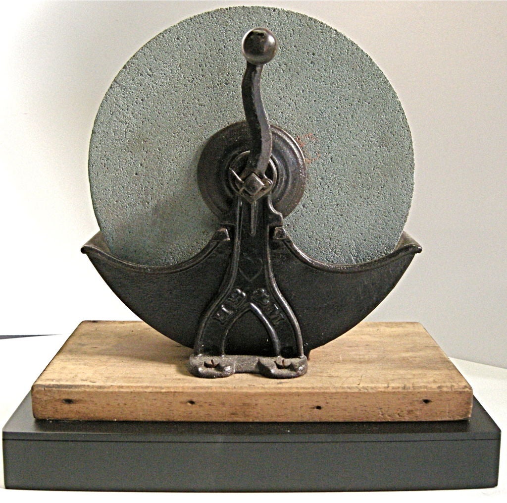 hand crank grinding wheel stone