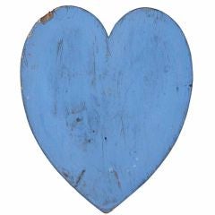 "Blue" Heart Stool