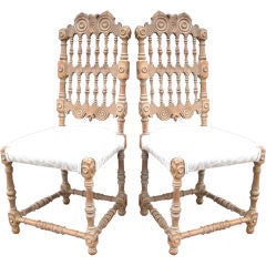 Pair Of Flemish Style Chairs