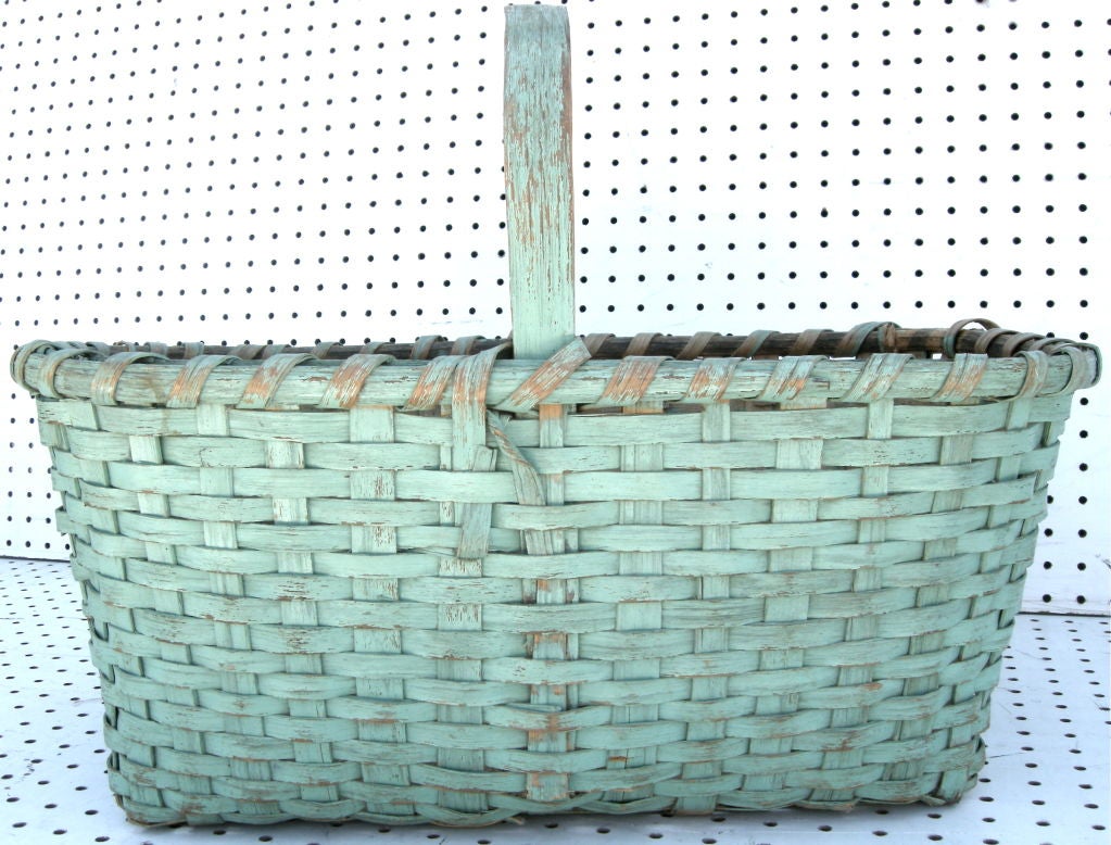 "Apple Green" Basket