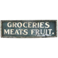Early Grocers Sign