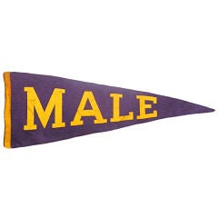 Vintage Manly Pennant