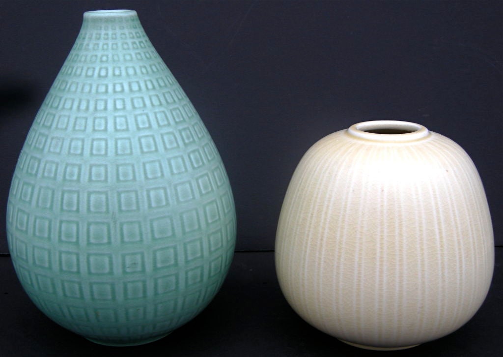 Mid-20th Century Danish Pottery Duo