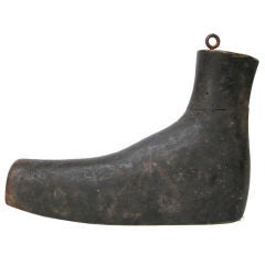Unusual Early Shoe Mold