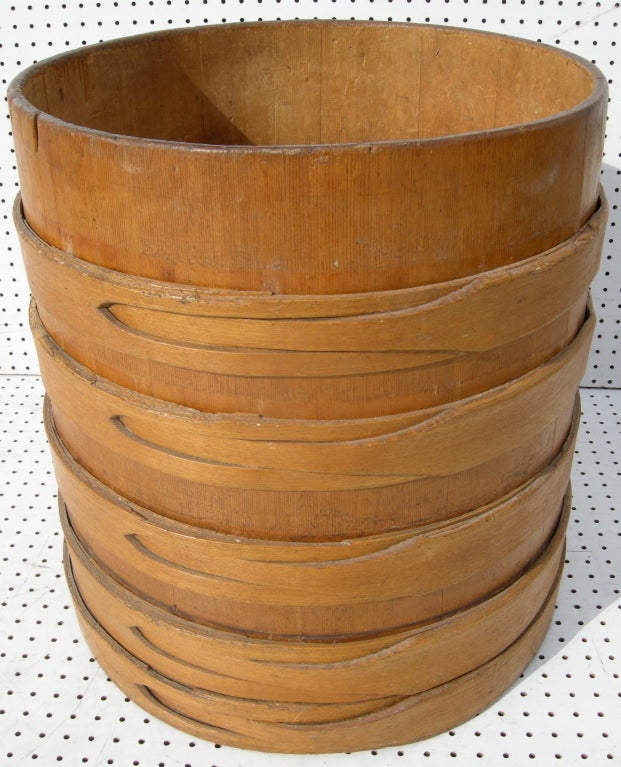 Folk Art Elegant Barrel For Sale