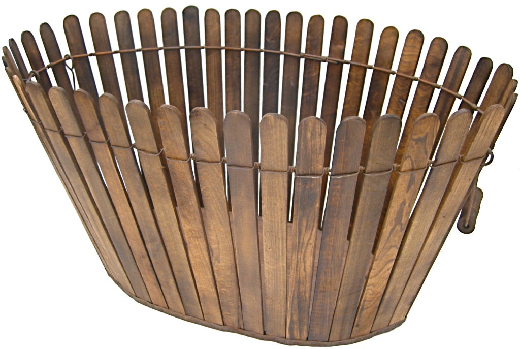 20th Century Shaker Style Basket For Sale