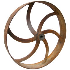 Antique Radiant Wheel
