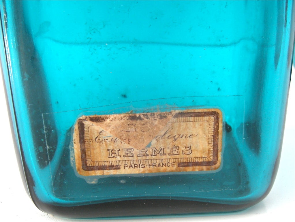 Glass Vintage Hermes Bottles