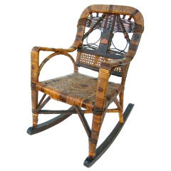 Vintage Artful Childs Rocker