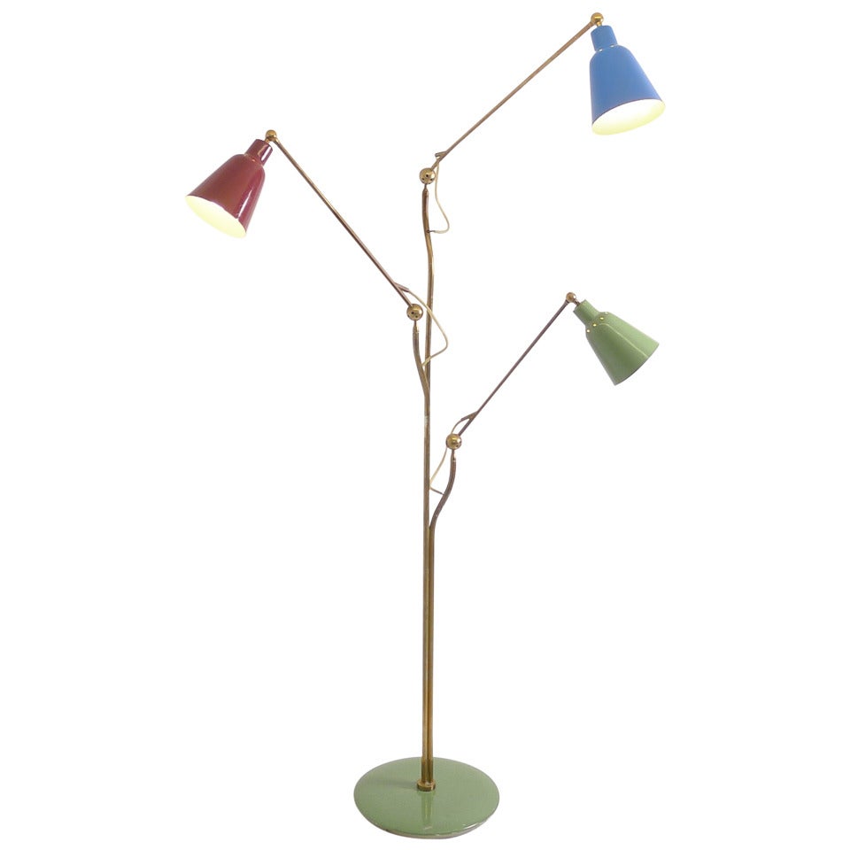 Arredoluce Floor Lamp by Angello Lelii