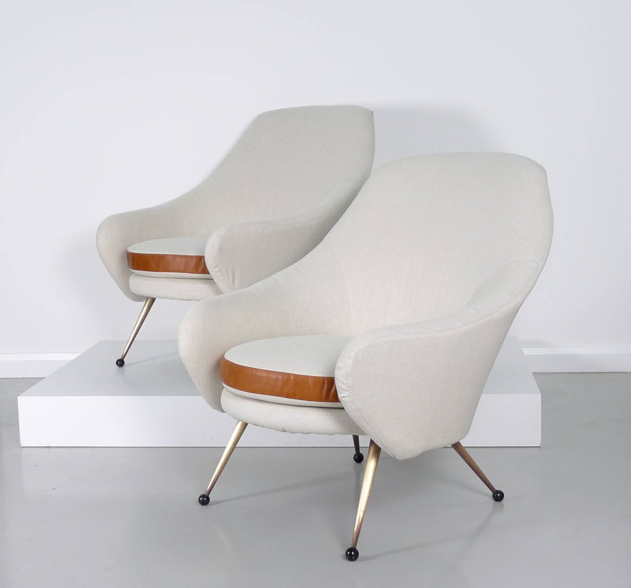 Mid-Century Modern Marco Zanuso Martingala Chairs