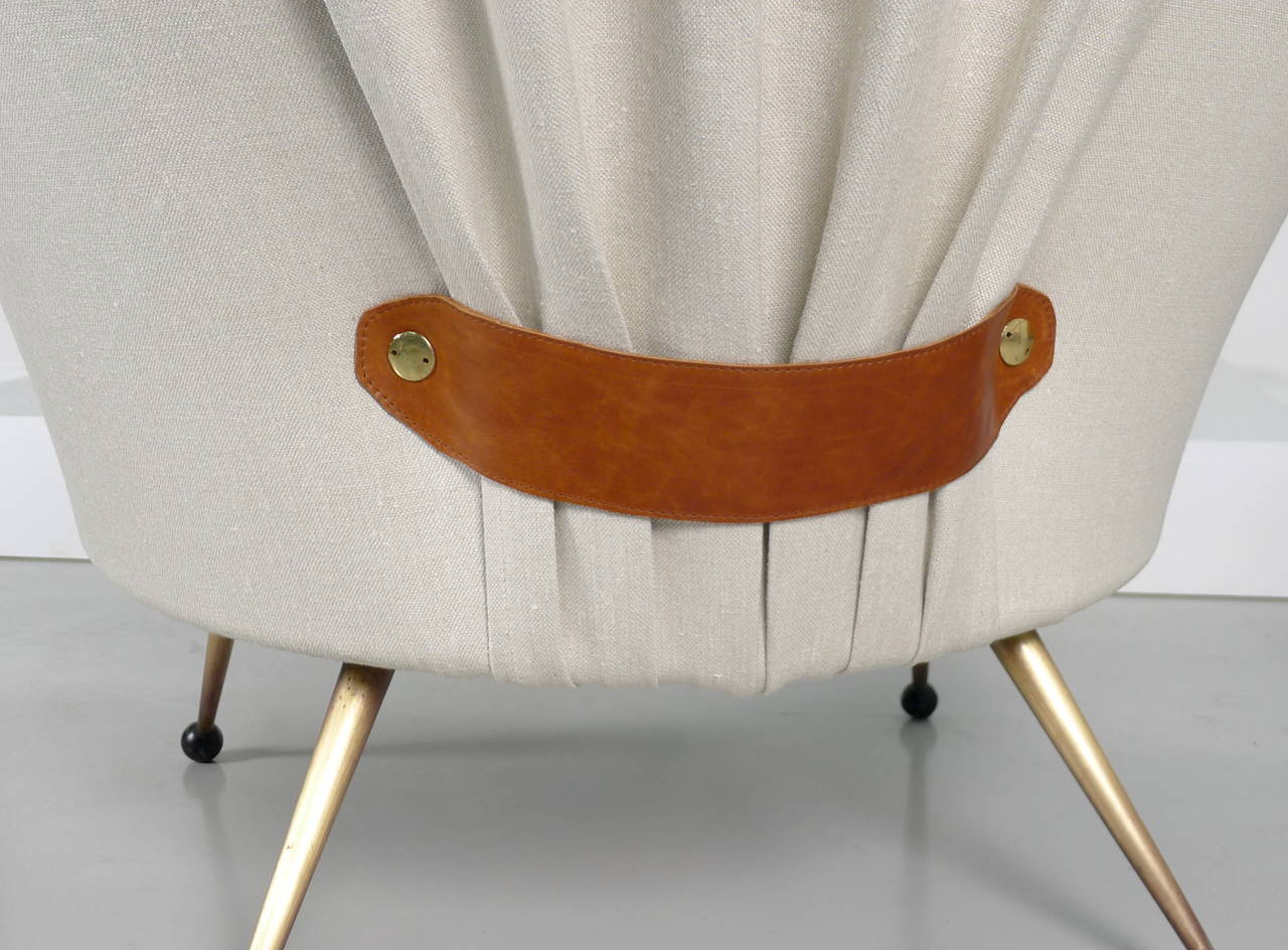 Italian Marco Zanuso Martingala Chairs
