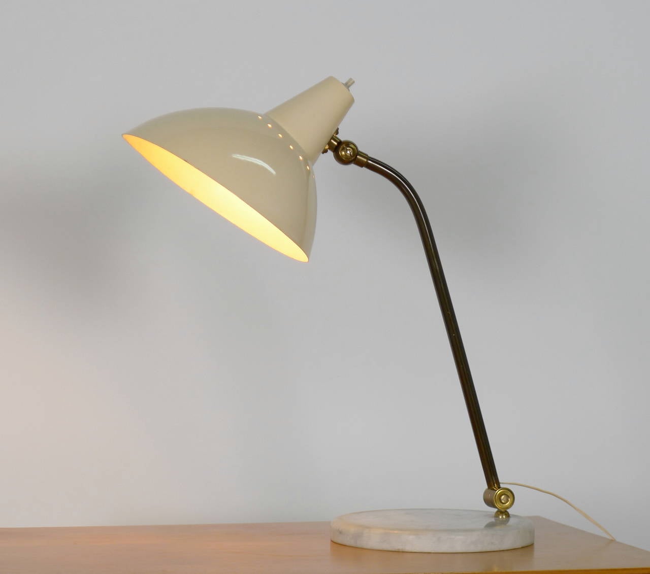 Mid-20th Century Stilnovo Attributed Desk Lamp