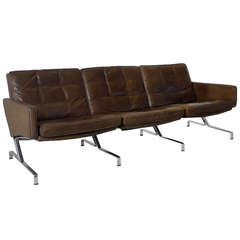 Jorgen Kastholm Leather Sofa
