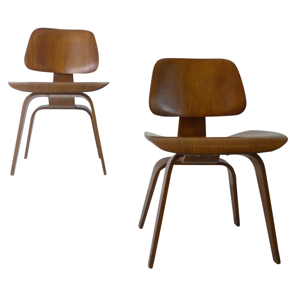 Eames for Evans Pair of DCWs
