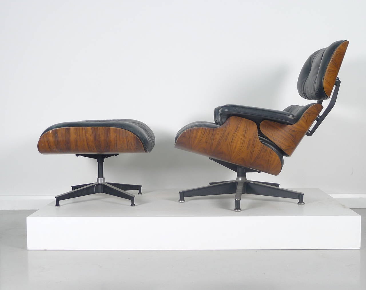Chair and Ottoman by Charles and Ray Eames, 670/671 1