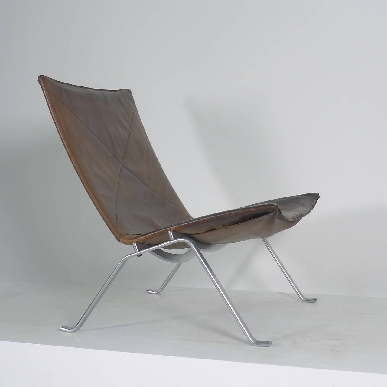 Poul Kjaerholm, Early PK 22 Lounge Chair In Good Condition In Wargrave, Berkshire