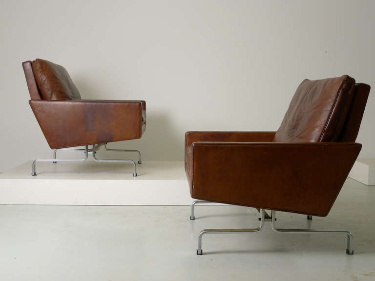 Pair of Poul Kjaerholm PK 31 Chairs 2