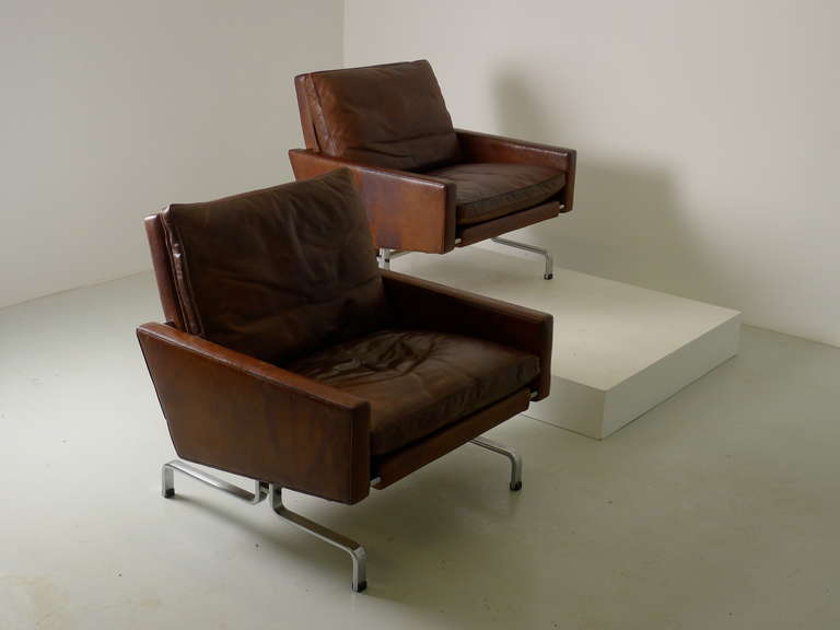 Pair of Poul Kjaerholm PK 31 Chairs 3