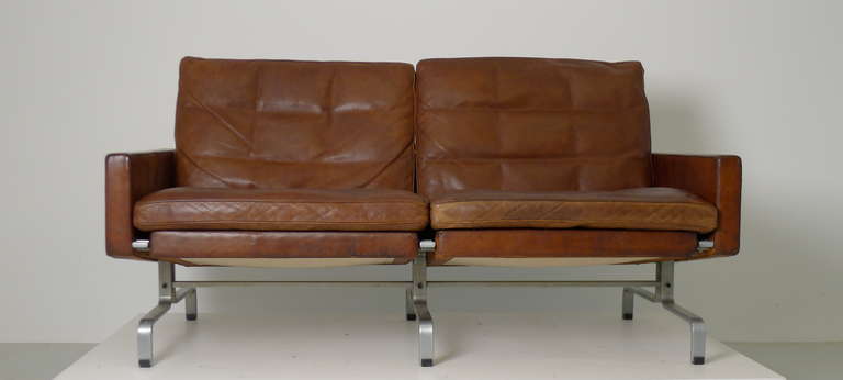 Danish Poul Kjaerholm PK 31/2 Sofa