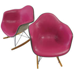 Vintage Charles Eames Rocking Chairs