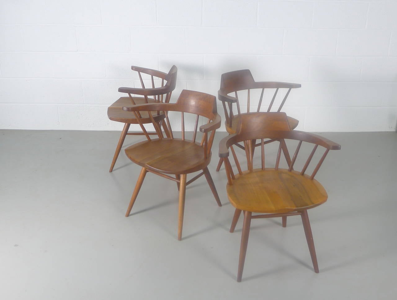 George Nakashima , 4 Chairs 1