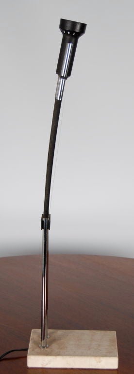 Mid-20th Century Arredoluce Table Lamp With Label For Sale