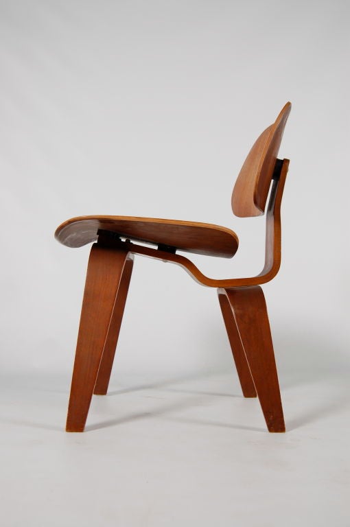 Mid-20th Century Charles Eames ; Original Evans Dcw With Label