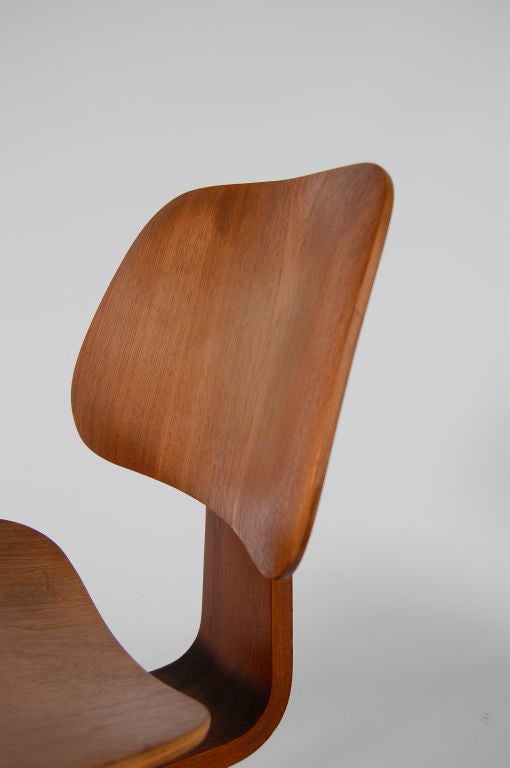 Charles Eames ; Original Evans Dcw With Label 4