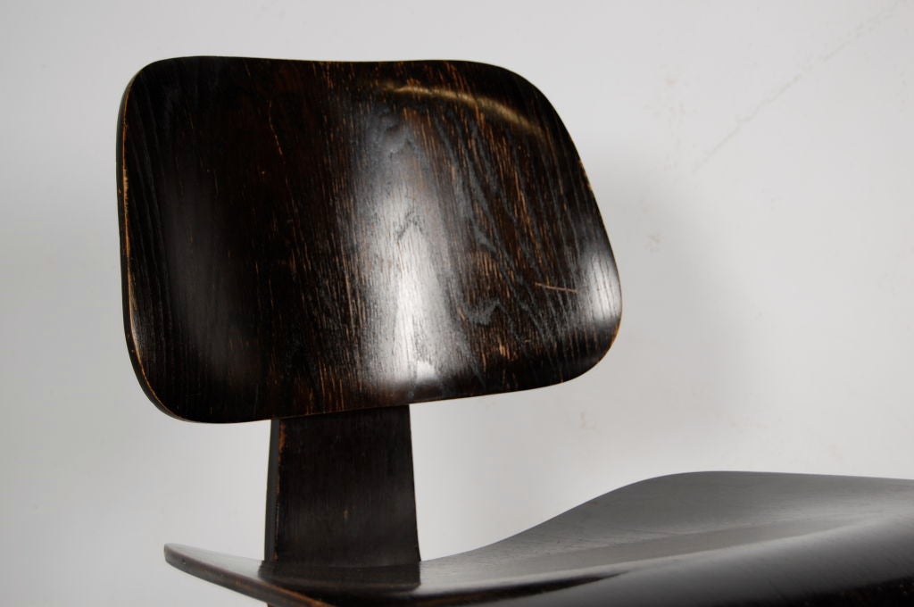 American CHARLES EAMES ; ORIGINAL DCW WITH FIRST EVANS LABEL