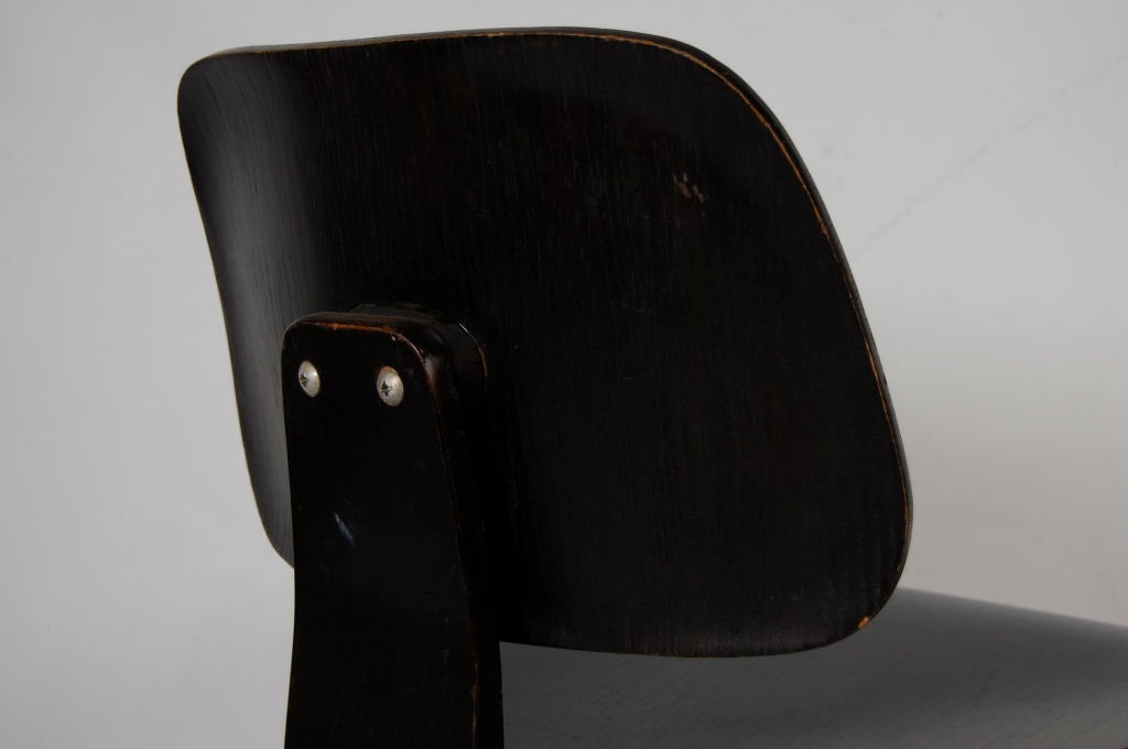 Mid-20th Century CHARLES EAMES ; ORIGINAL DCW WITH FIRST EVANS LABEL
