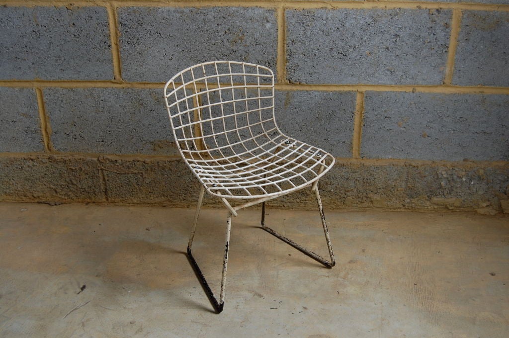 American Pair Of Bertoia Childs Chairs