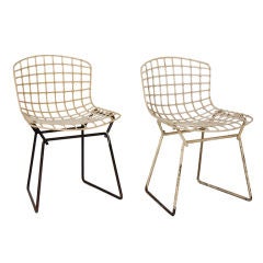 Pair Of Bertoia Childs Chairs