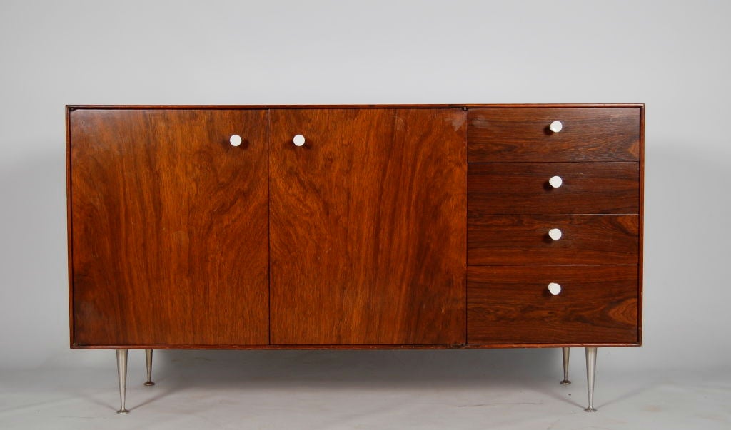 George Nelson ; Rosewood Thin Edge Credenza