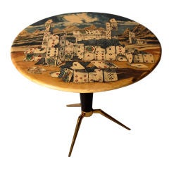 Vintage Piero Fornasetti ; Occassional Table