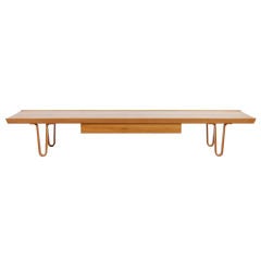 Edward Wormley "long John' Bench W/label