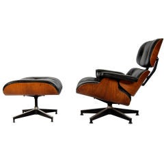 Charles And Ray Eames  ;  Lounge Chair And Ottoman
